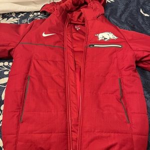Nike Arkansas Razorbacks winter jacket
